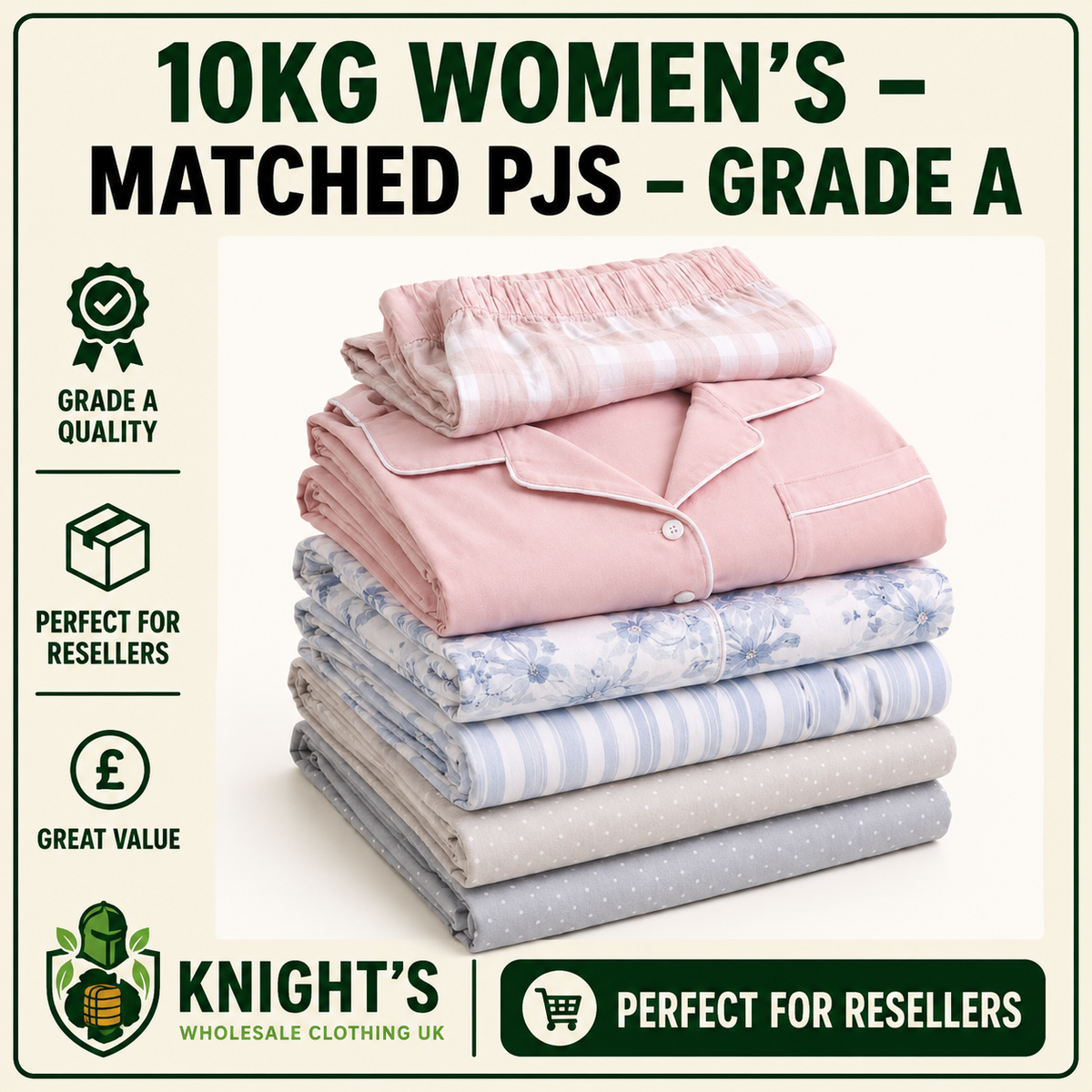 10kg Woman’s - Matched PJS- Grade A