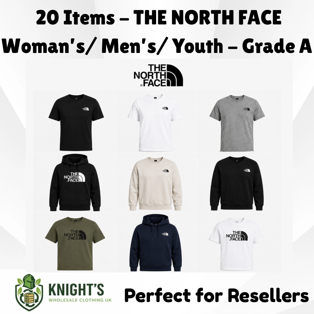 20x The North Face - Woman’s/ Men’s/ Youth’s Clothing Items – Grade A