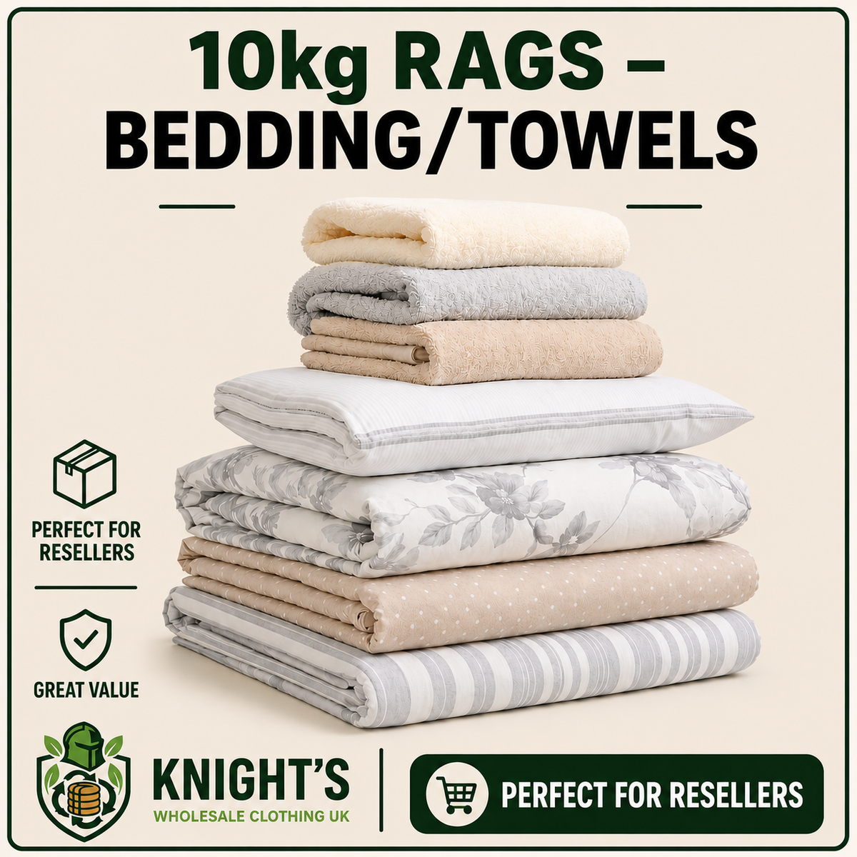 10kg Mixed Workshop Rags Wiping Cloths Bulk – Garage Mechanics Cleaning Rags