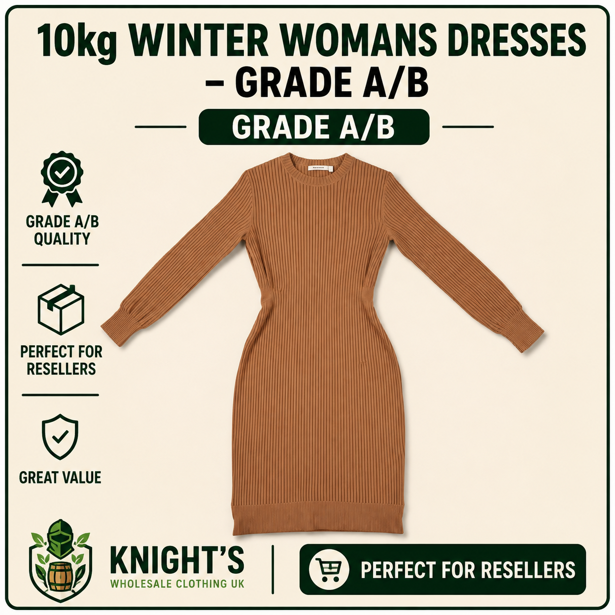 Winter Woman’s Dresses Grade A/B 10kg