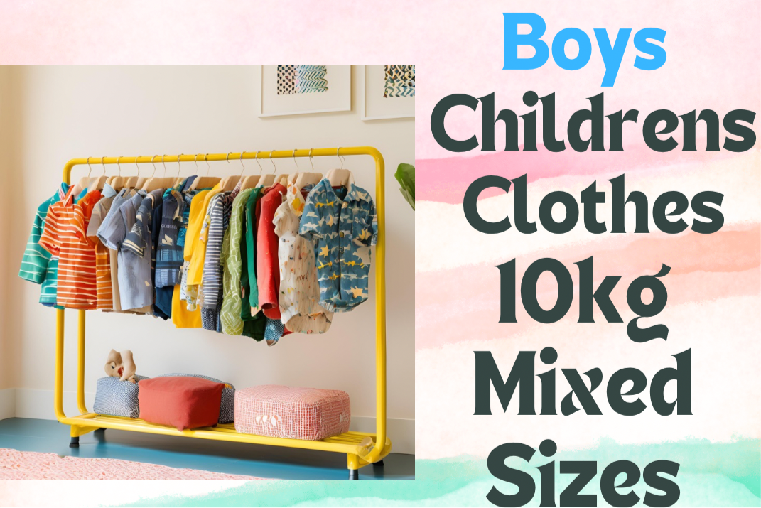 Boys Clothes 2-16 Years 10kg - Mixed Brands Grade A Mostly