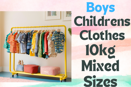 Boys Clothes 2-16 Years 10kg - Mixed Brands Grade A Mostly