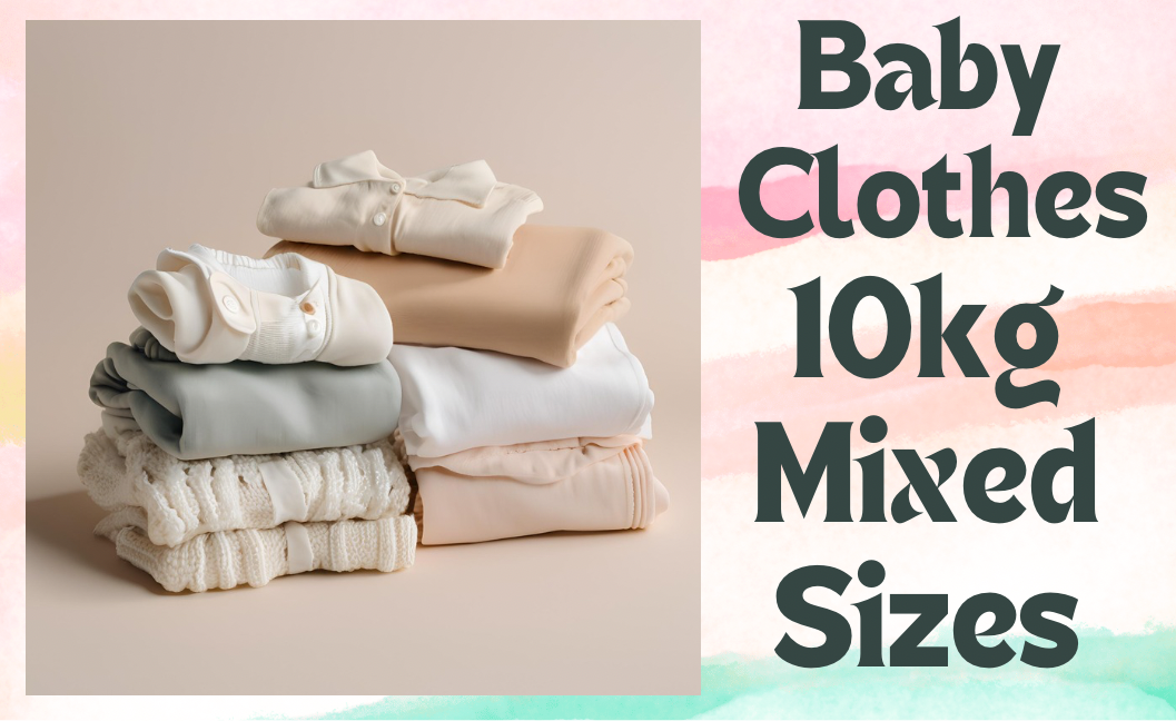 Baby Clothes 0-2 Years - 10kg - Mixed Brands