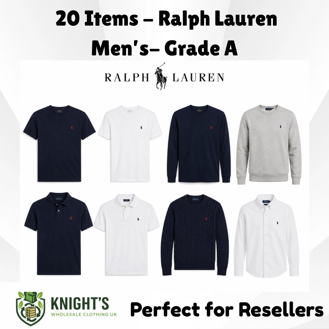 20x Ralph Lauren Men’s Clothing Items – Grade A
