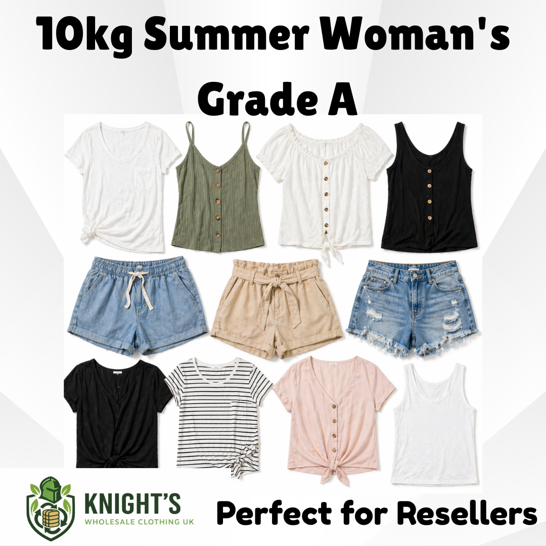10kg Summer Wear Woman’s Clothes - Grade A