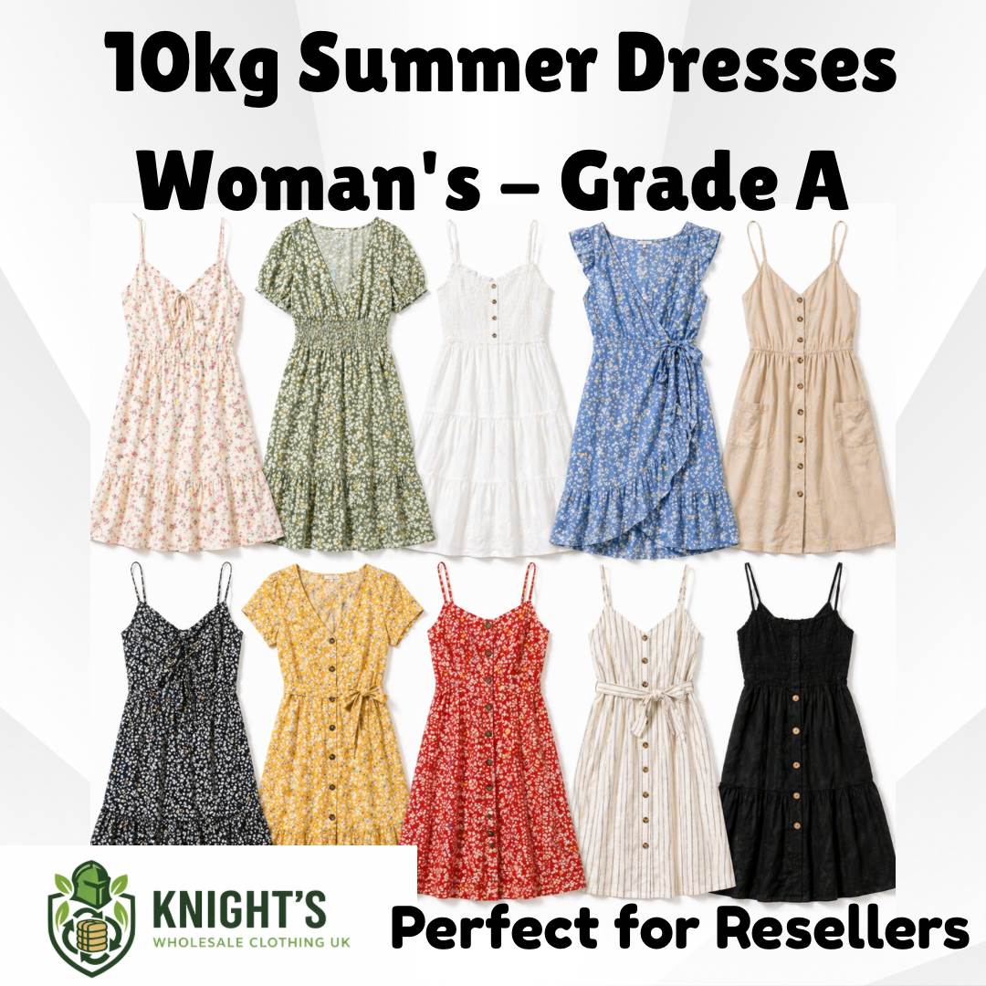10kg Summer Woman’s Dresses - Grade A