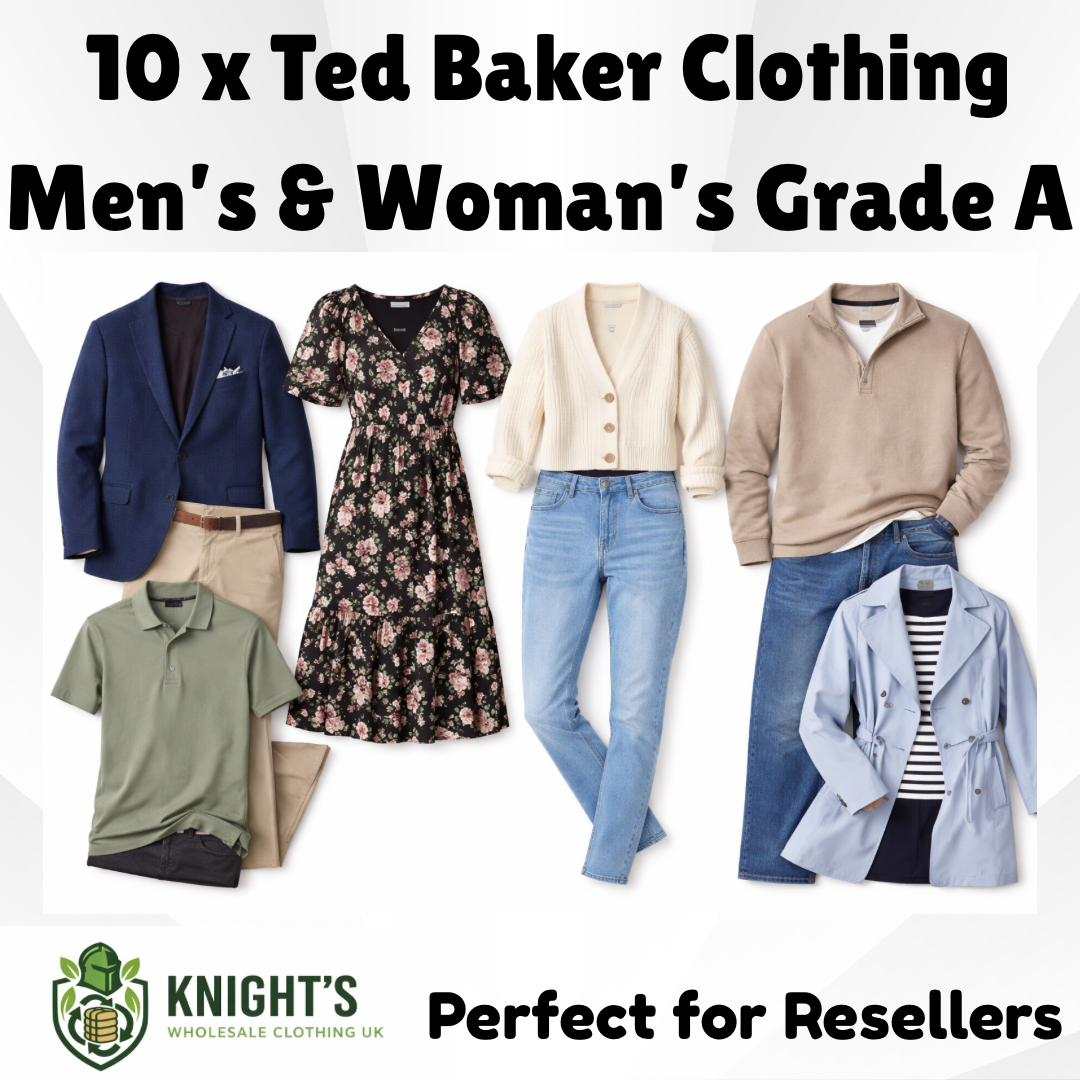 10 x Genuine Ted Baker Clothing - Men’s & Woman’s - Grade A
