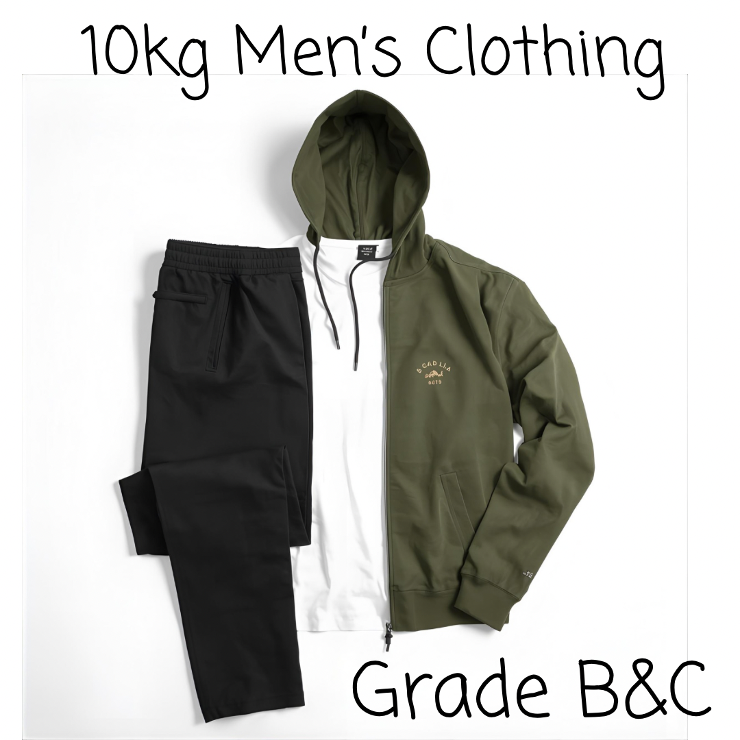 Men’s Clothing Grade B/C 10KG