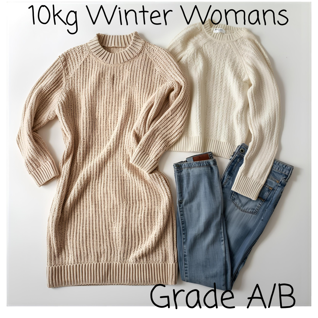 Winter Woman’s Clothes Grade A/B 10kg
