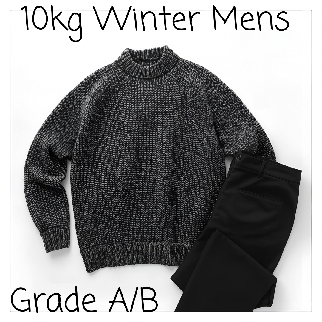 Winter Men’s Clothes Grade A/B 10kg