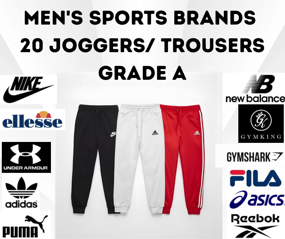 20x Men’s Sportswear Joggers- Grade A