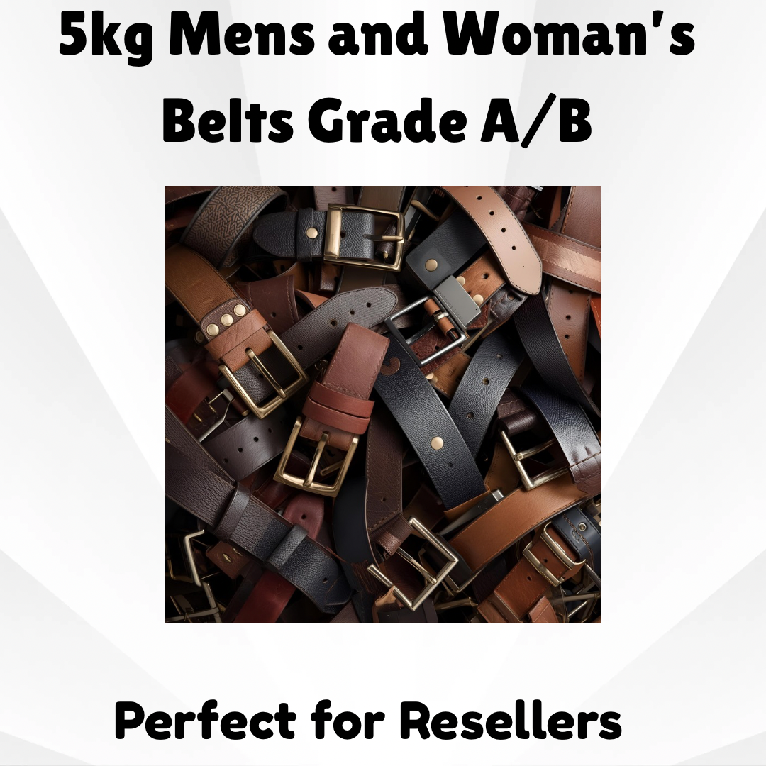 5kg Mens and Woman’s Belts Grade A/B