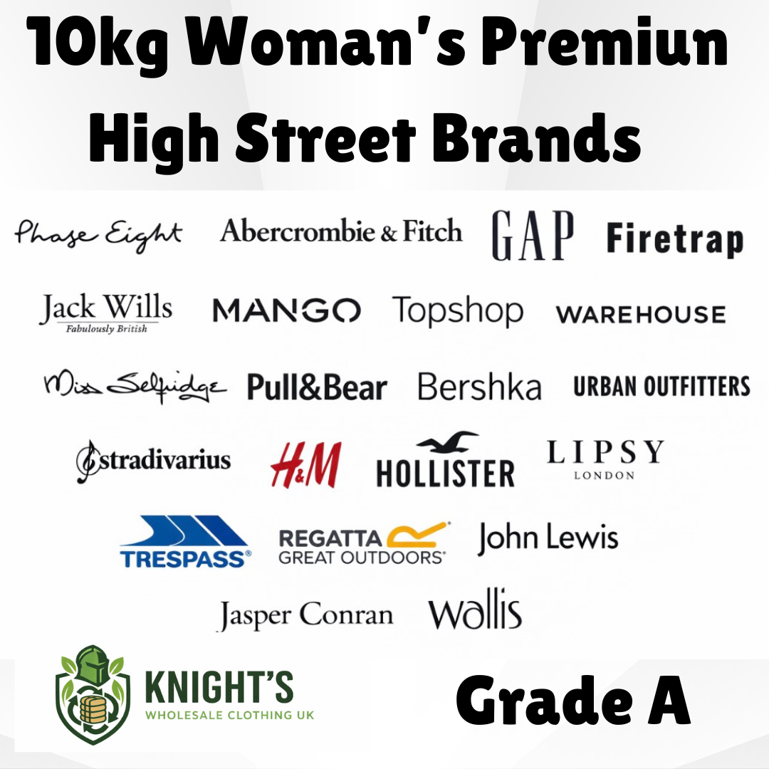 10kg Women’s Premium High Street Brands Bundle - Grade A