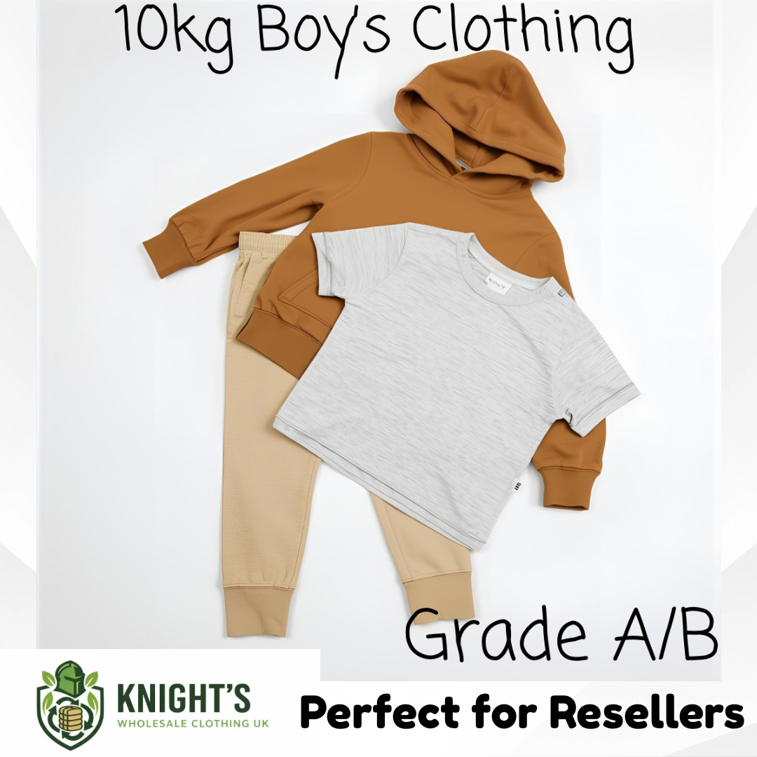 10kg Boys Clothing - Grade A/B