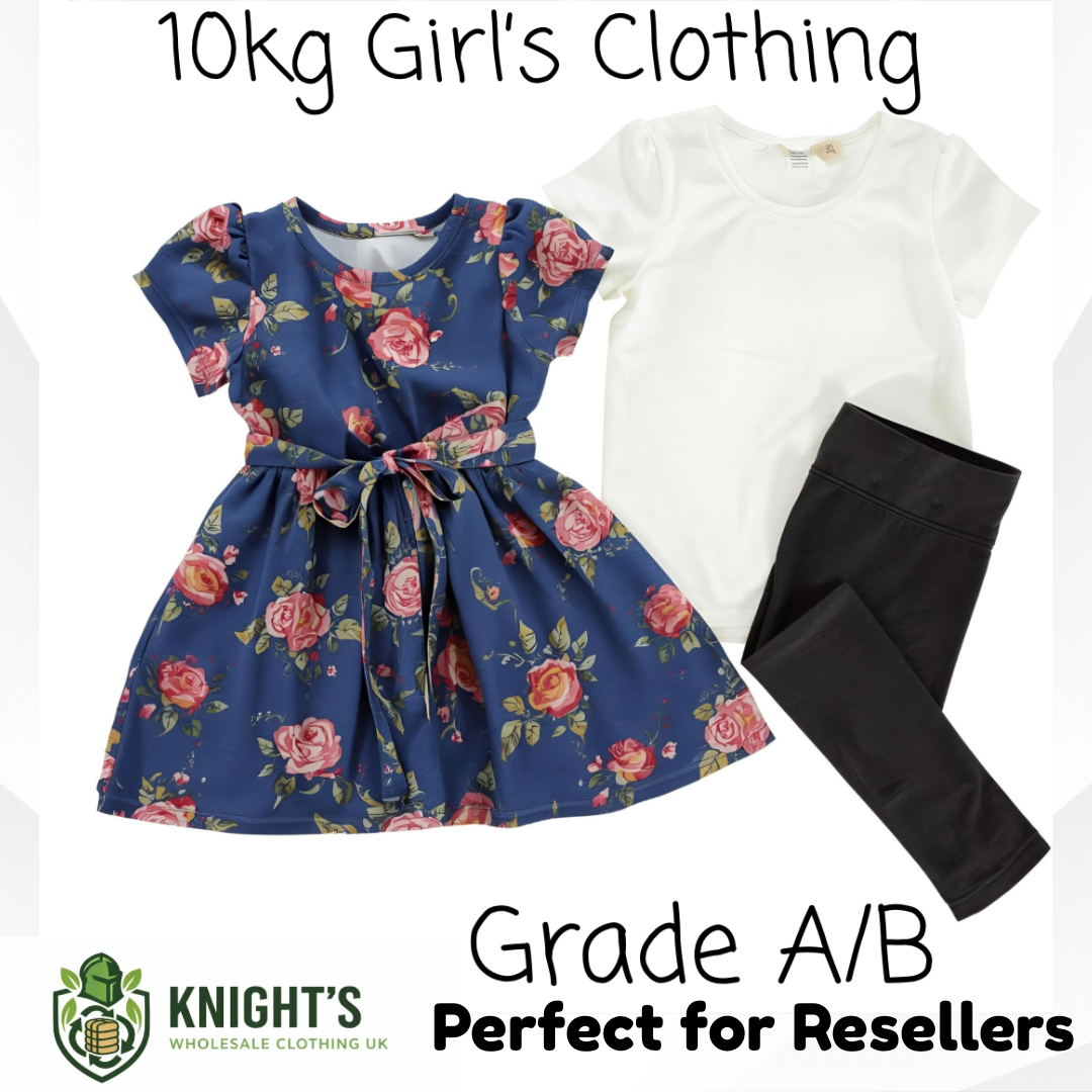 10kg Girls Clothing  - Grade A/B