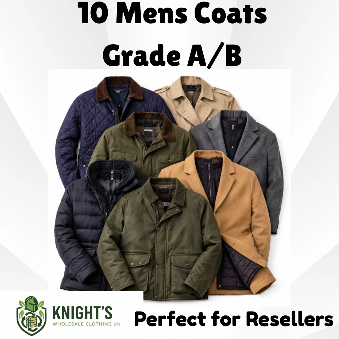10 x Men’s Coats Grade A/B