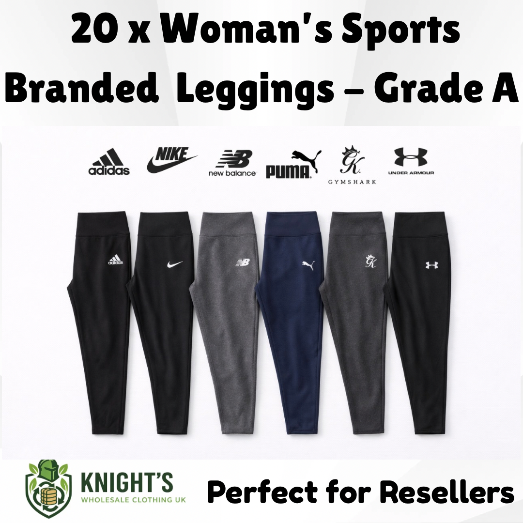 20x Women’s Sports Branded Leggings/ Joggers - Grade A - Nike, Adidas & more…