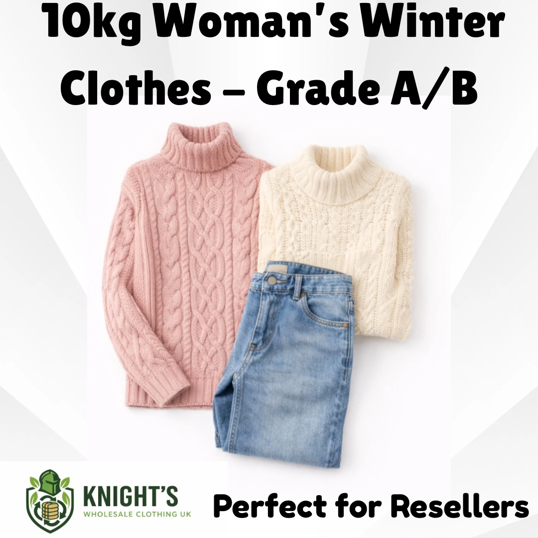 10kg Winter Woman’s Clothes - Grade A/B