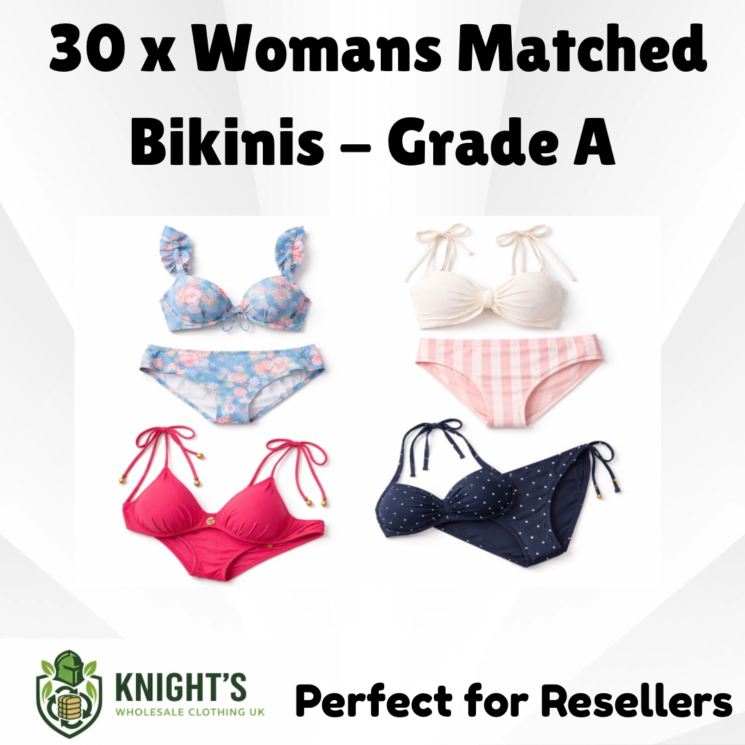 30 x Woman’s Matched Bikinis - Grade A